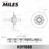 K011688 MILES Тормозной диск