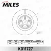K011727 MILES Тормозной диск