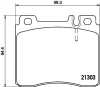 8DB 355 007-551 BEHR/HELLA/PAGID Комплект тормозных колодок, дисковый тормоз