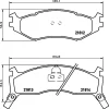 8DB 355 008-221 BEHR/HELLA/PAGID Комплект тормозных колодок, дисковый тормоз