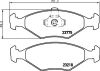 8DB 355 008-511 BEHR/HELLA/PAGID Комплект тормозных колодок, дисковый тормоз