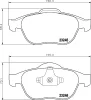 8DB 355 009-111 BEHR/HELLA/PAGID Комплект тормозных колодок, дисковый тормоз