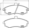 8DB 355 010-481 BEHR/HELLA/PAGID Комплект тормозных колодок, дисковый тормоз