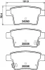 Превью - 8DB 355 012-171 BEHR/HELLA/PAGID Комплект тормозных колодок, дисковый тормоз (фото 4)
