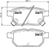 8DB 355 013-581 BEHR/HELLA/PAGID Комплект тормозных колодок, дисковый тормоз