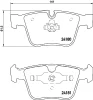 8DB 355 013-641 BEHR/HELLA/PAGID Комплект тормозных колодок, дисковый тормоз