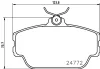 8DB 355 014-521 BEHR/HELLA/PAGID Комплект тормозных колодок, дисковый тормоз