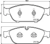 8DB 355 016-031 BEHR/HELLA/PAGID Комплект тормозных колодок, дисковый тормоз