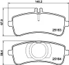 8DB 355 021-371 BEHR/HELLA/PAGID Комплект тормозных колодок, дисковый тормоз