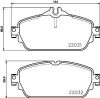 8DB 355 021-551 BEHR/HELLA/PAGID Комплект тормозных колодок, дисковый тормоз