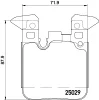 8DB 355 026-671 BEHR/HELLA/PAGID Комплект тормозных колодок, дисковый тормоз