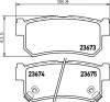 8DB 355 027-841 BEHR/HELLA/PAGID Комплект тормозных колодок, дисковый тормоз