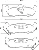 8DB 355 028-271 BEHR/HELLA/PAGID Комплект тормозных колодок, дисковый тормоз