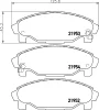 8DB 355 029-361 BEHR/HELLA/PAGID Комплект тормозных колодок, дисковый тормоз