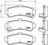 8DB 355 029-381 BEHR/HELLA/PAGID Комплект тормозных колодок, дисковый тормоз