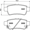 8DB 355 030-621 BEHR/HELLA/PAGID Комплект тормозных колодок, дисковый тормоз