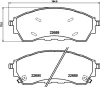 8DB 355 040-401 BEHR/HELLA/PAGID Комплект тормозных колодок, дисковый тормоз