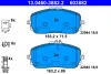 13.0460-3882.2 ATE Комплект тормозных колодок, дисковый тормоз