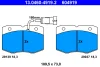 13.0460-4919.2 ATE Комплект тормозных колодок, дисковый тормоз