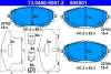 13.0460-5501.2 ATE Комплект тормозных колодок, дисковый тормоз