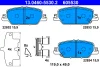 13.0460-5530.2 ATE Комплект тормозных колодок, дисковый тормоз