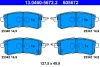 13.0460-5672.2 ATE Комплект тормозных колодок, дисковый тормоз