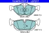 13.0470-7217.2 ATE Комплект тормозных колодок, дисковый тормоз