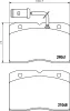 C6006 BEHR/HELLA/PAGID Комплект тормозных колодок, дисковый тормоз