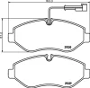 C9005 BEHR/HELLA/PAGID Комплект тормозных колодок, дисковый тормоз