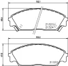 T0012 BEHR/HELLA/PAGID Комплект тормозных колодок, дисковый тормоз