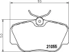 T0352 BEHR/HELLA/PAGID Комплект тормозных колодок, дисковый тормоз