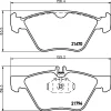 T1092 BEHR/HELLA/PAGID Комплект тормозных колодок, дисковый тормоз