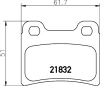 T1123 BEHR/HELLA/PAGID Комплект тормозных колодок, дисковый тормоз