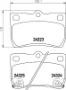 T1593 BEHR/HELLA/PAGID Комплект тормозных колодок, дисковый тормоз