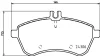 T1622 BEHR/HELLA/PAGID Комплект тормозных колодок, дисковый тормоз