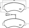 T1656 BEHR/HELLA/PAGID Комплект тормозных колодок, дисковый тормоз