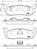 T1837 BEHR/HELLA/PAGID Комплект тормозных колодок, дисковый тормоз