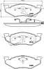 T1944 BEHR/HELLA/PAGID Комплект тормозных колодок, дисковый тормоз
