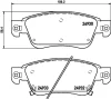 T1991 BEHR/HELLA/PAGID Комплект тормозных колодок, дисковый тормоз