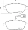 T2054 BEHR/HELLA/PAGID Комплект тормозных колодок, дисковый тормоз