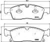 T2146 BEHR/HELLA/PAGID Комплект тормозных колодок, дисковый тормоз