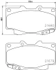 T2320 BEHR/HELLA/PAGID Комплект тормозных колодок, дисковый тормоз