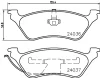 T2397 BEHR/HELLA/PAGID Комплект тормозных колодок, дисковый тормоз