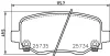 T2468 BEHR/HELLA/PAGID Комплект тормозных колодок, дисковый тормоз