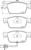 T2549 BEHR/HELLA/PAGID Комплект тормозных колодок, дисковый тормоз