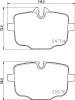 T2558 BEHR/HELLA/PAGID Комплект тормозных колодок, дисковый тормоз