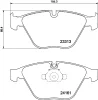 T2743 BEHR/HELLA/PAGID Комплект тормозных колодок, дисковый тормоз