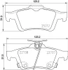 T2749 BEHR/HELLA/PAGID Комплект тормозных колодок, дисковый тормоз