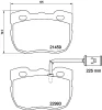 T2818 BEHR/HELLA/PAGID Комплект тормозных колодок, дисковый тормоз