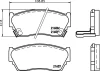 T3004 BEHR/HELLA/PAGID Комплект тормозных колодок, дисковый тормоз